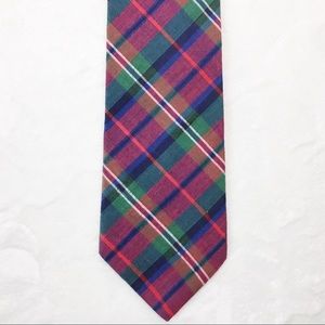 VINTAGE Men’s Plaid Cotton Necktie